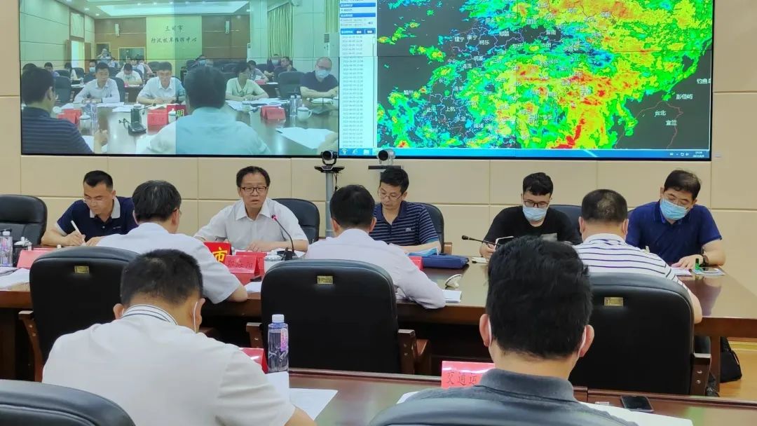 国家防总工作组莅临三明市指导防暴雨工作